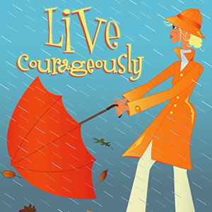 Live Courageously: A study in Joshua Series Art