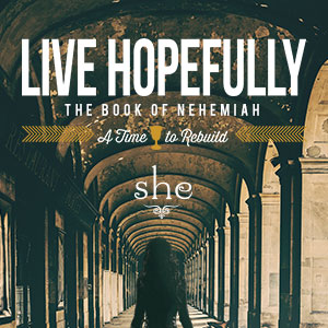 Live Hopefully : A Study in the Book of Nehemiah Series Art